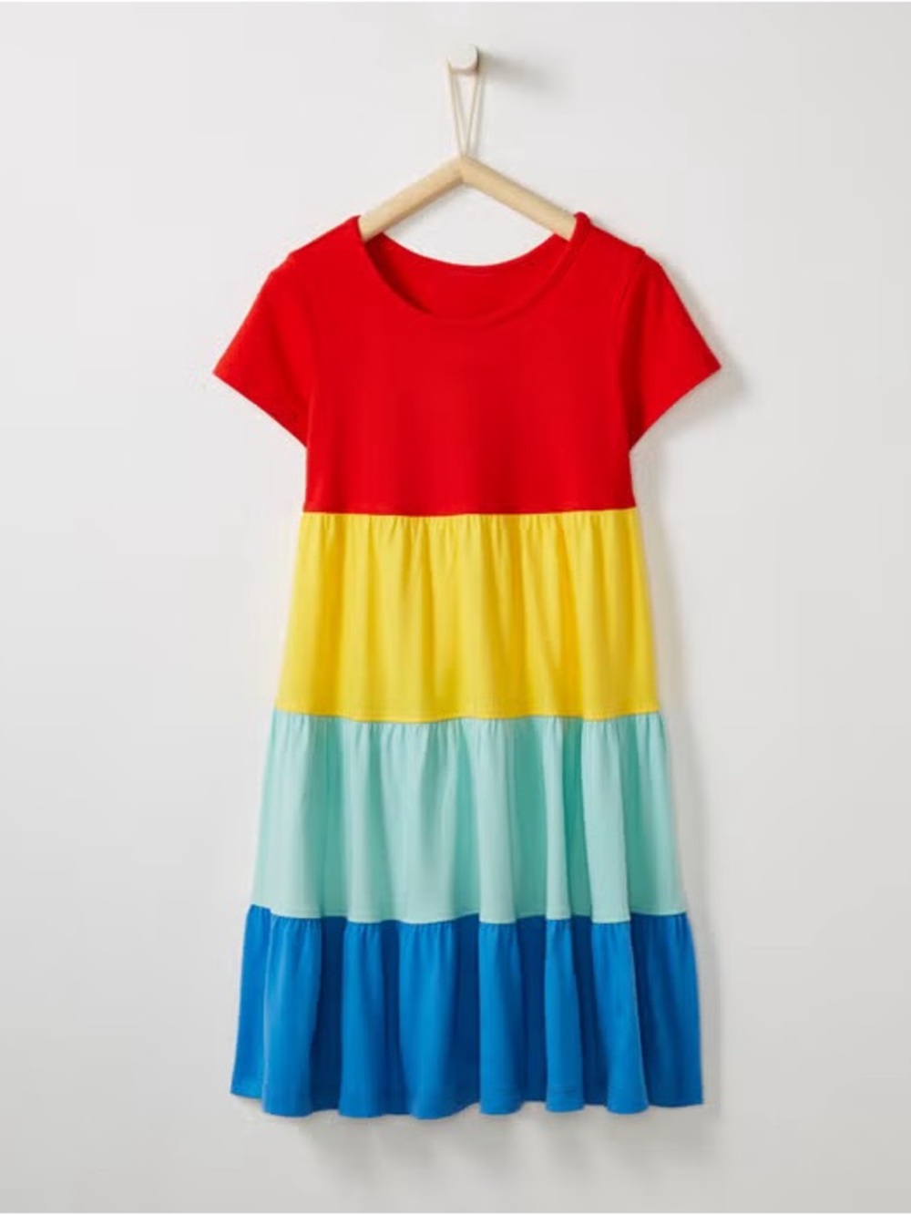 Hanna Andersson Color Block Maxi Dress